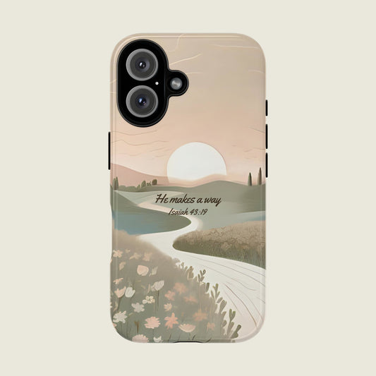 He Makes a Way iPhone Case