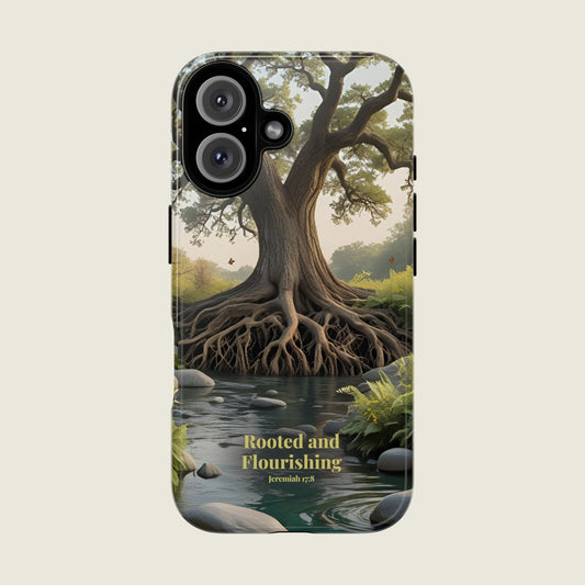 Rooted and Flourishing iPhone Case