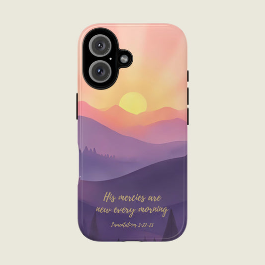 New Every Morning iPhone Case