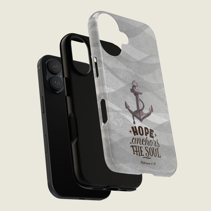 Hope Anchors the Soul iPhone Case