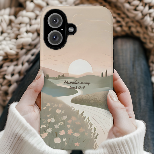 He Makes a Way iPhone Case