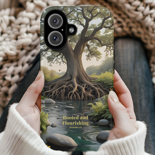 Rooted and Flourishing iPhone Case