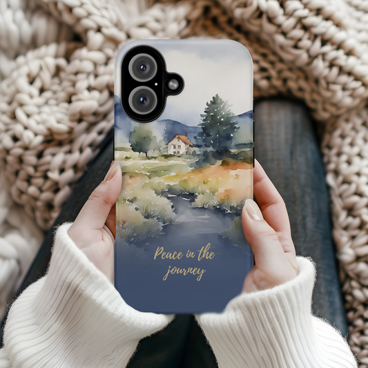 Peace in the Journey iPhone Case
