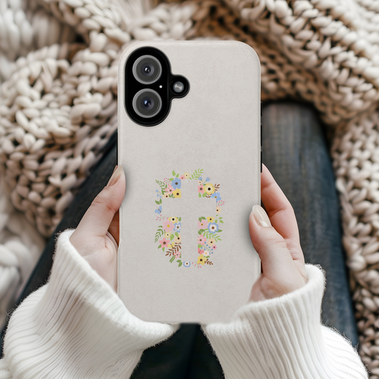 Floral Cross iPhone Case