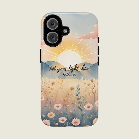 Let Your Light Shine iPhone Case
