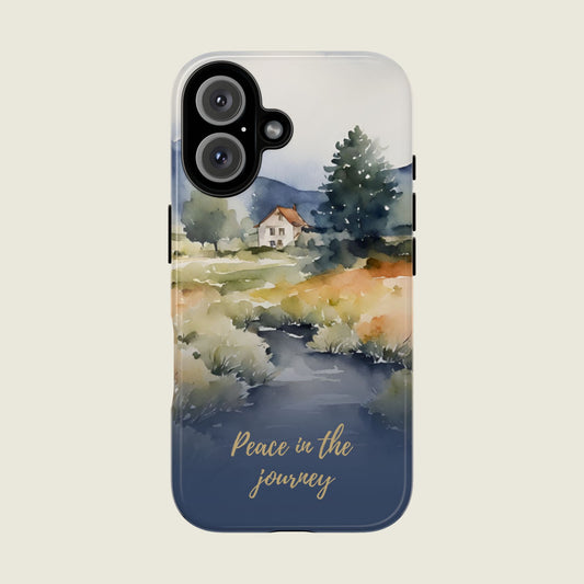 Peace in the Journey iPhone Case